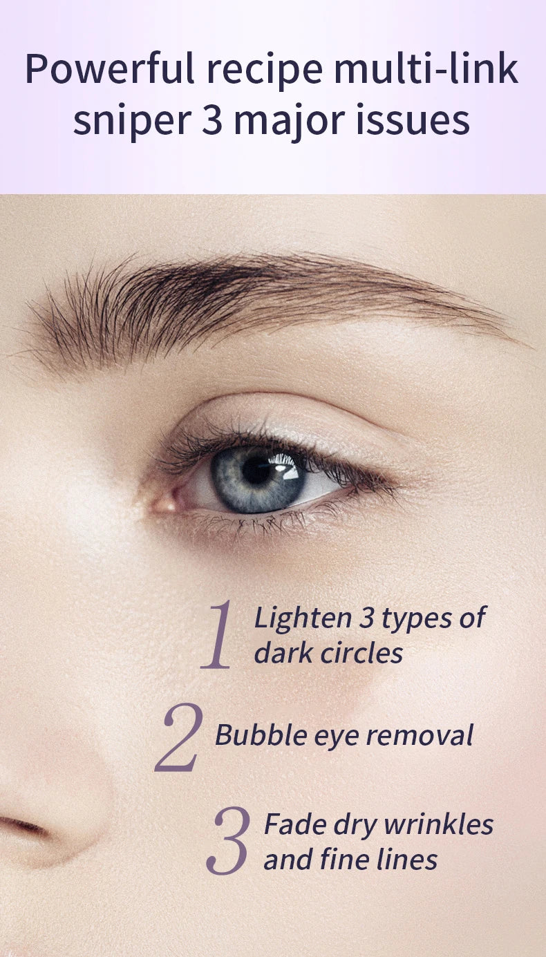 Revitalize your under-eye area with this anti-wrinkle and dark circle eye cream roller massager. The moisturizing formula and cooling roller can help reduce puffiness, and leave you with bright and refreshed eyes. -