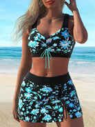 Make a fashionable statement at the beach or pool with this chic women's bathing suit! -