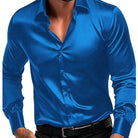 Men's Satin Silk Shirts -