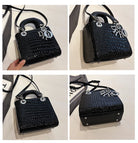 Make a style statement with this fashionable business tote bag designed for women. Featuring a touch of luxury, this bag is the perfect accessory to complement your professional look while adding a touch of elegance and sophistication. -