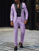 Men's Business Casual Two-piece suit -