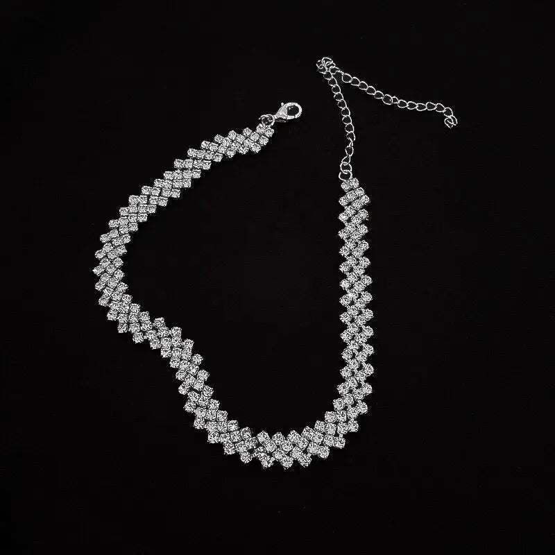 Rhinestone Choker -