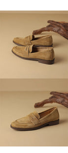 Brown Casual Flats -