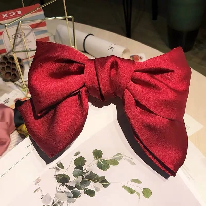 Bow Ribbon Hair Clip for Girls -