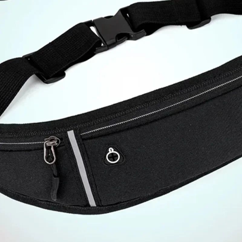 Stay hands-free and organized with this multifunctional waist pack for both men and women. Ideal for running or sports, this sport bag provides convenience and practicality for all your essentials on the go! -