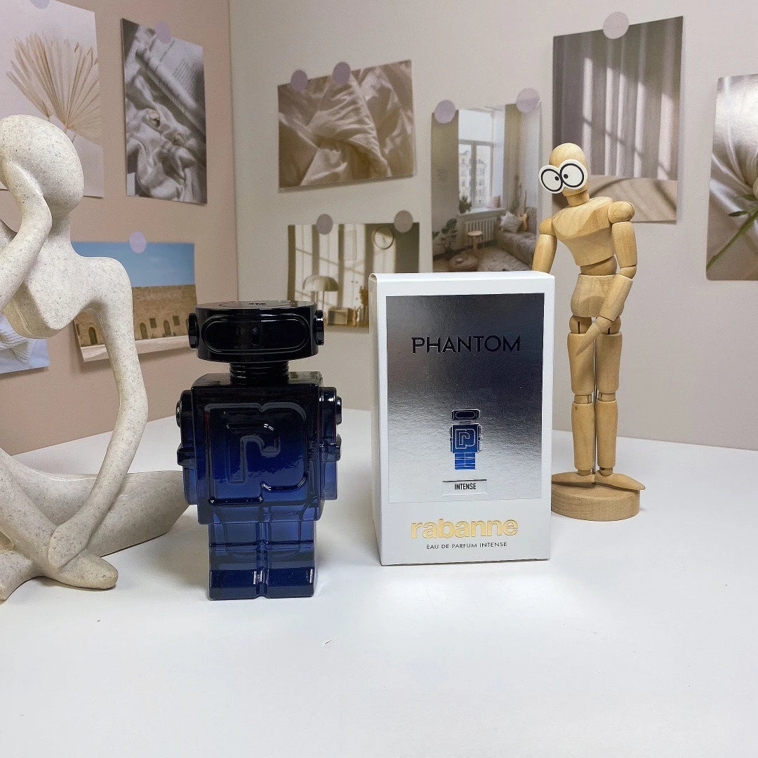Men's Eau de Toilette 100ml, Spicy Woody Amber Scent, Long Lasting Fragrance, Elegant Gift Box, Day to Night Wear -