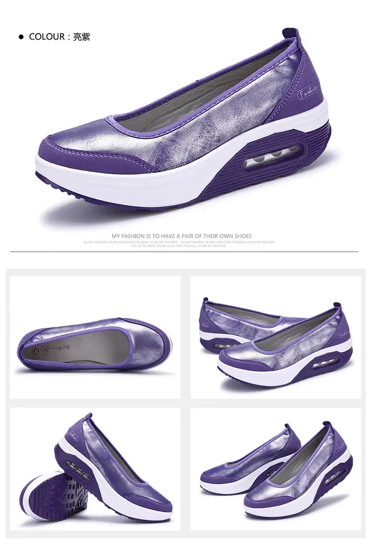 Shoes for Women Shoes 2025 New Flats Women Loafers Slip on Shoes Woman Tenis Feminino Casual Outdoors Plus Size Woman Sneakers -
