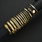 Gold Bracelets Set for Women -