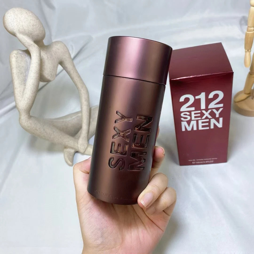 100ml Men's Cologne, Grey Magnetic & Red Allure Fragrance, Woody Spicy Scent for Dating/Night Party, Long Lasting 12H+Gift Ready -