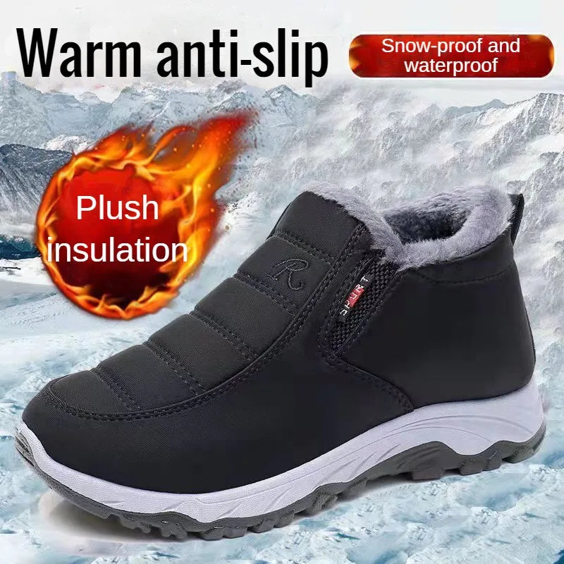 Women's Shoes Autumn Winter Casual Cotton Chunky Sole Warm Anti-Slip Affordable Free Shipping -