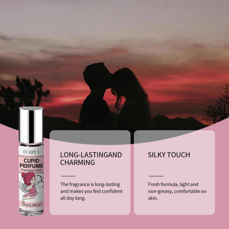 Cupid Cologne Men's Perfume Lasting Charm Temptation Attract The Opposite Sex Dating Body Spray 50ml Ambergris Portable Perfume -