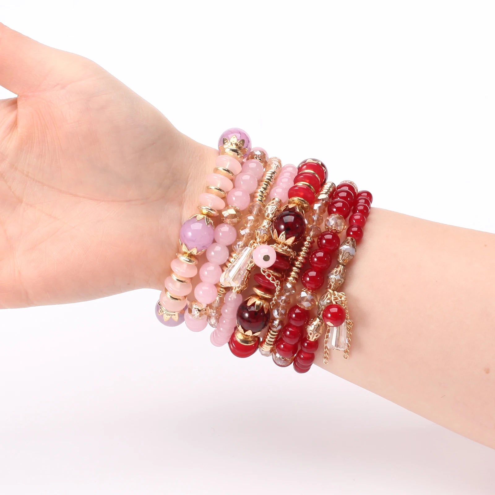 Stackable Bead Bracelets -