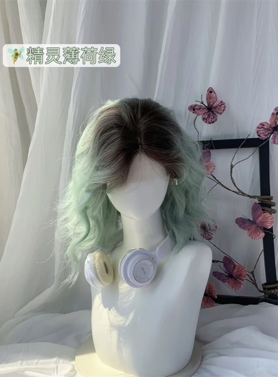 Lace Front Wigs Short Natural Brown, Black, Pink, Wig Daily use High Density Heat Resistant -
