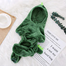 Keep your furry friend warm and cozy with these soft fleece dog jumpsuits—perfect for providing comfort and warmth during colder days! -