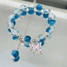 Butterfly Chain Bead Bracelet -