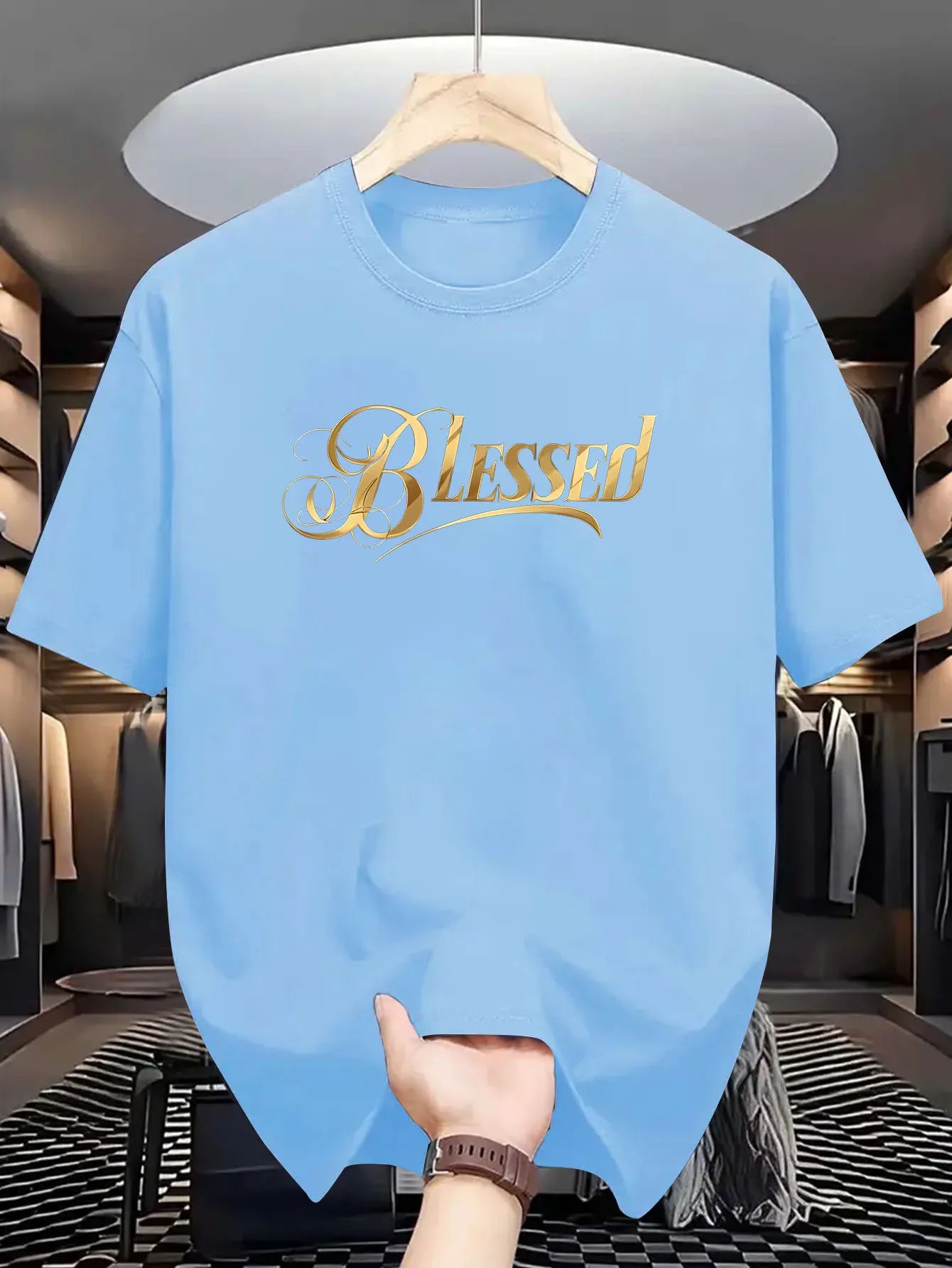 Men's T-shirt Blessed -