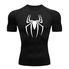 Men's Spider Print Compression Shirt -