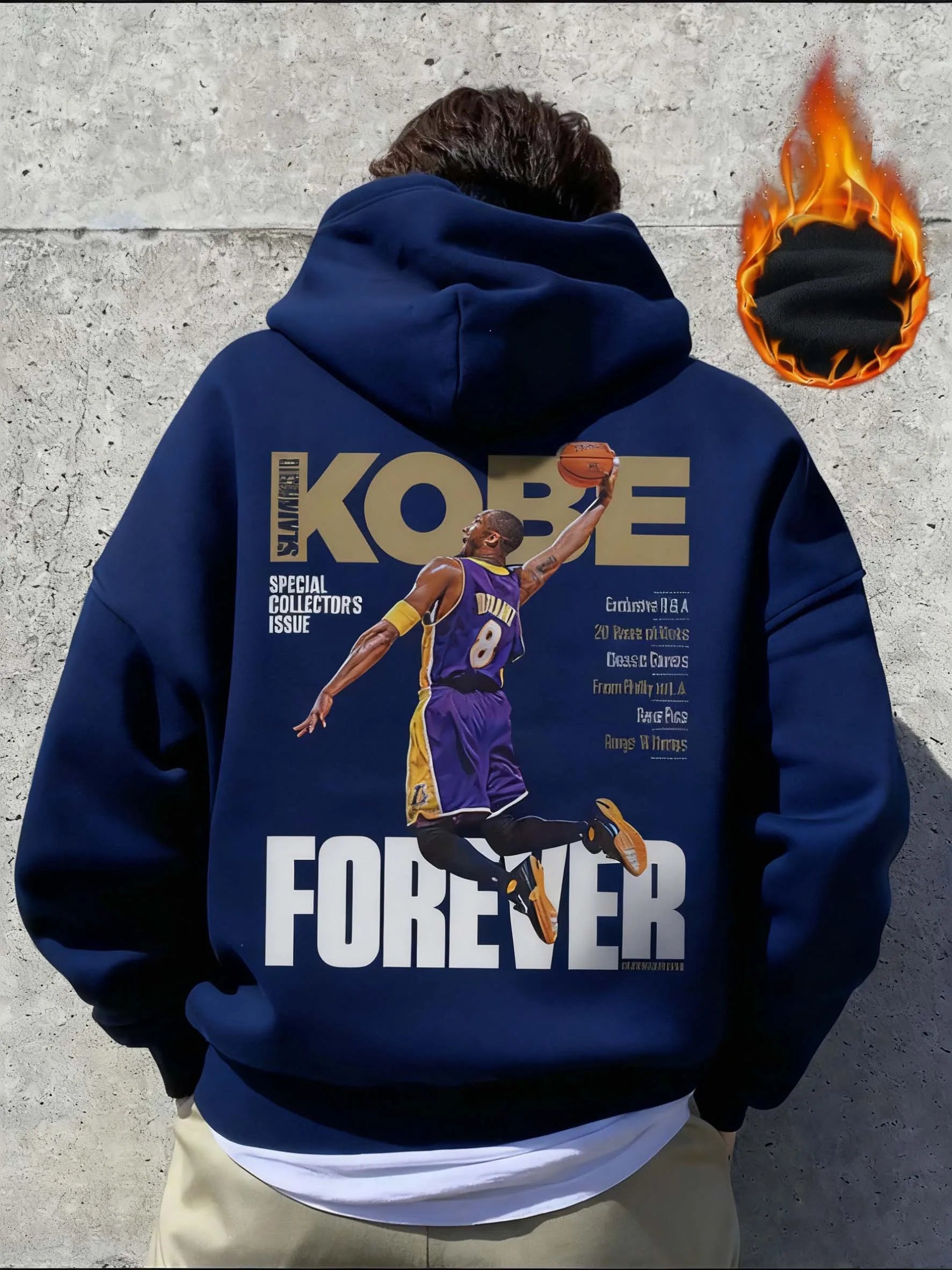 Men's Thermal Lined Hoodie (Kobe) -