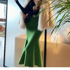 Stay cozy and chic with these fashionable women's long knitted skirts—perfect for stylish comfort all season! -