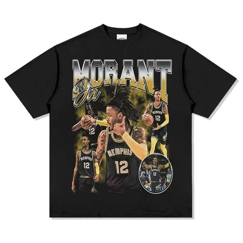 Ja Morant 12 Memphis T-Shirt -