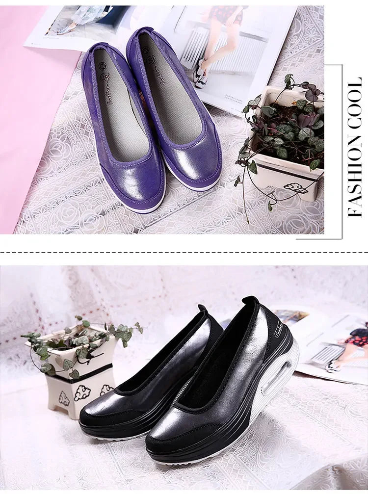 Shoes for Women Shoes 2025 New Flats Women Loafers Slip on Shoes Woman Tenis Feminino Casual Outdoors Plus Size Woman Sneakers -