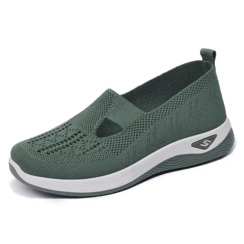 Women's Shoes Summer 2025 Casual Sneakers Breathable Slip On Walking Shoes Lightweight Outdoor Flat Sports Free Shipping -