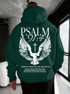 Psalm 91:4 Men & Women Hooded Sweatshirt -