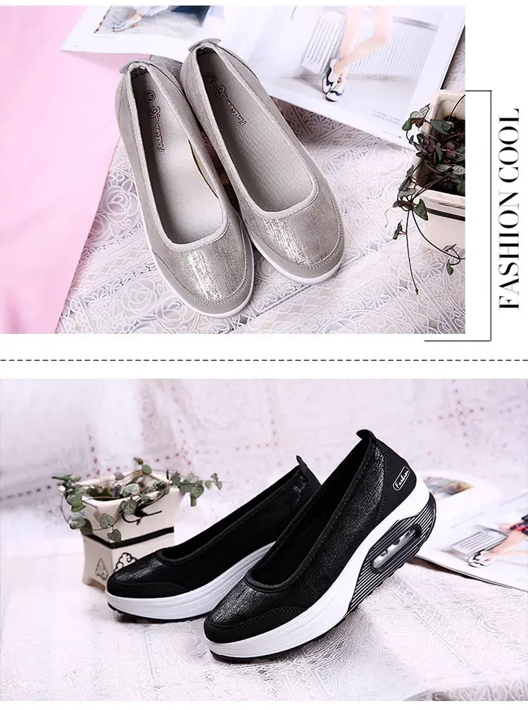 Shoes for Women Shoes 2025 New Flats Women Loafers Slip on Shoes Woman Tenis Feminino Casual Outdoors Plus Size Woman Sneakers -