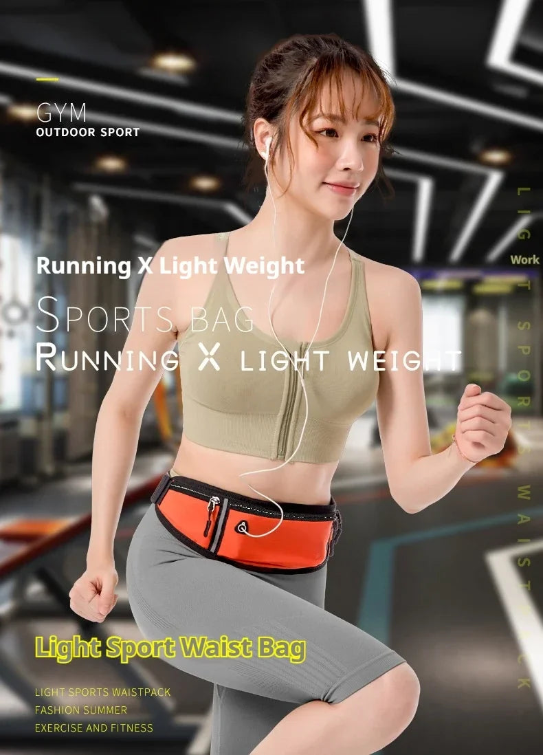 Stay hands-free and organized with this multifunctional waist pack for both men and women. Ideal for running or sports, this sport bag provides convenience and practicality for all your essentials on the go! -