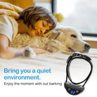 LED Display Automatic Quick Bark Stop Collar -
