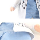 Pet Clothes Cat Dog Doctors Costume Puppy White Gown Funny Coat Party Dress For Small Pets Outfits Chihuahua Costumes -
