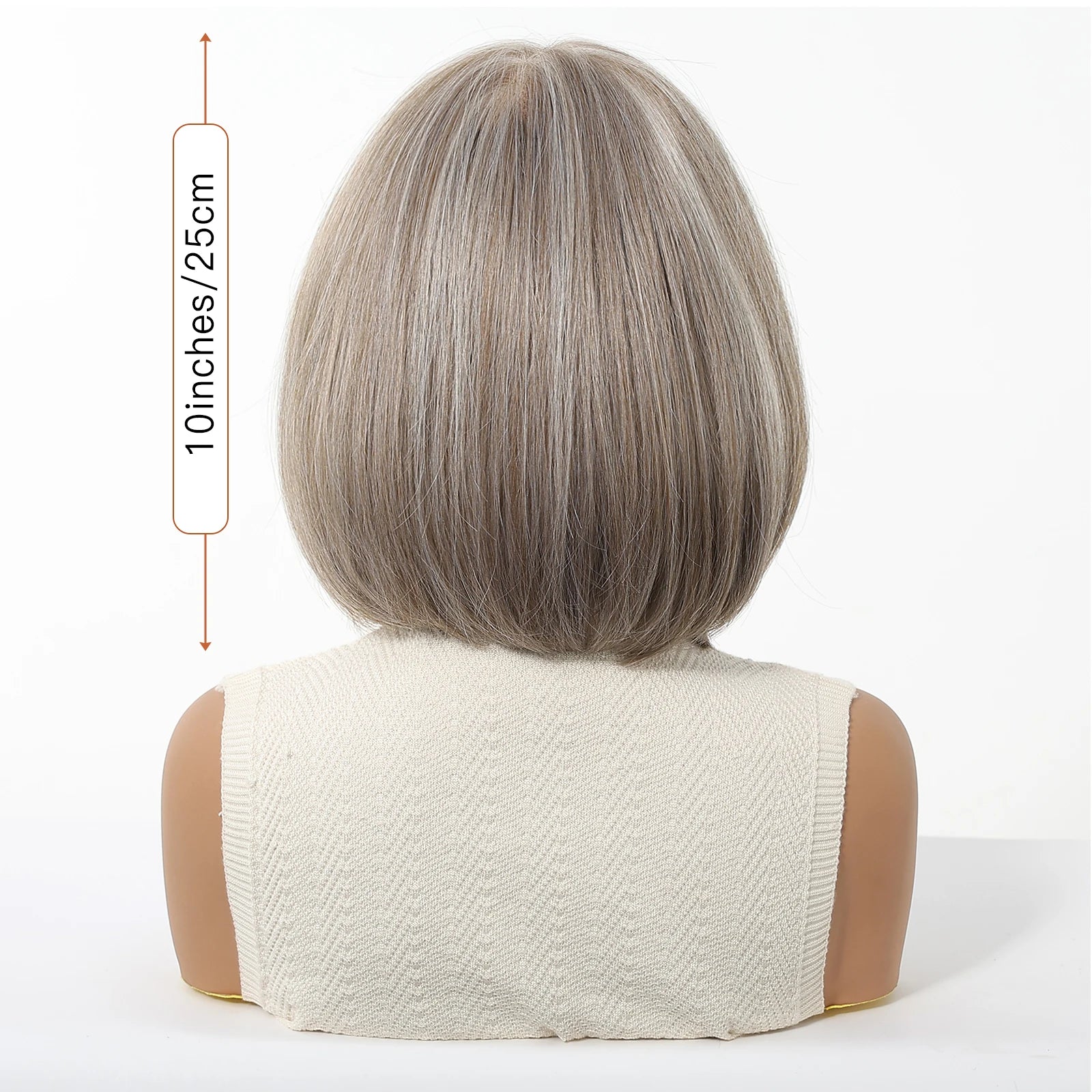 Achieve a stunning look with this 13x6 HD lace front wig in a beautiful blonde and mixed brown color. This high-quality wig provides a natural and flawless appearance, perfect for enhancing your style. -