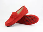 100% Genuine leather Women flats Fashion Handmade Women Casual leather shoes Leather Moccasin Women Driving Shoes Loafers -