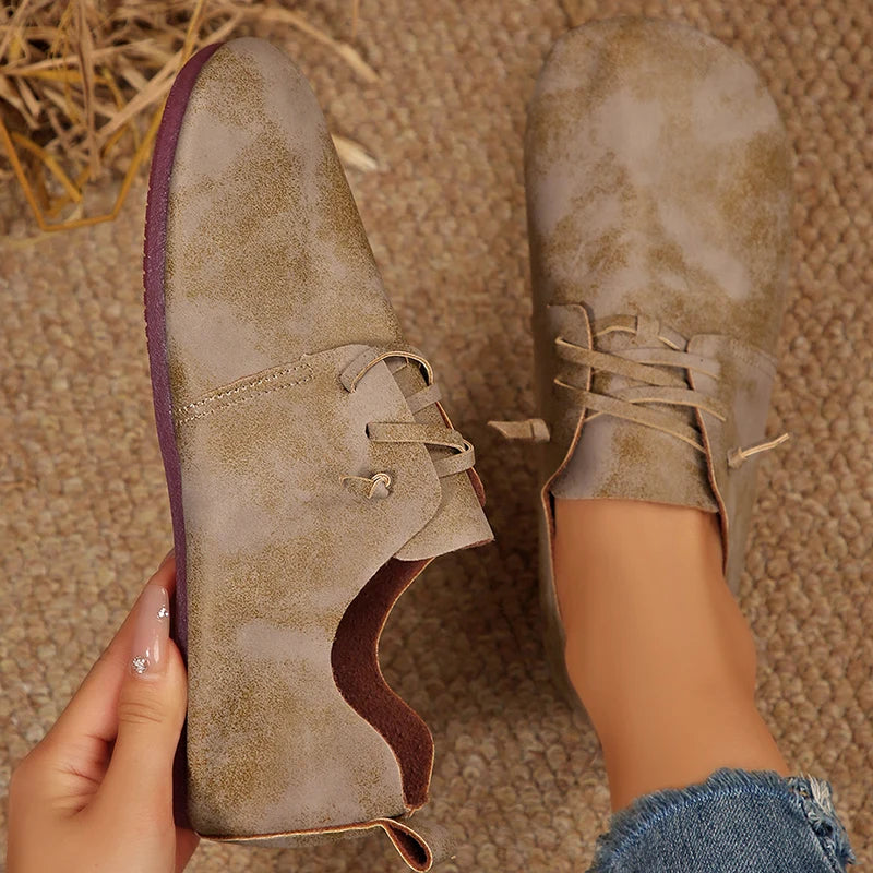 Woman Shoes Flat Heels Casual Shoes For Women's 2025 New Zapatos De Mujer Elegant Autumn Flats Women Footwear Casual Sneakers -