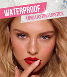 Diamond Metallic Pearlescent Lipstick Shiny Non-stick Cup Matte Velvet Waterproof Lip Stick Sexy Red White Lips Makeup Cosmetics -