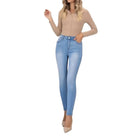 Women's Retro Jeans with A Slimming Tummy and Lifting Butt... -