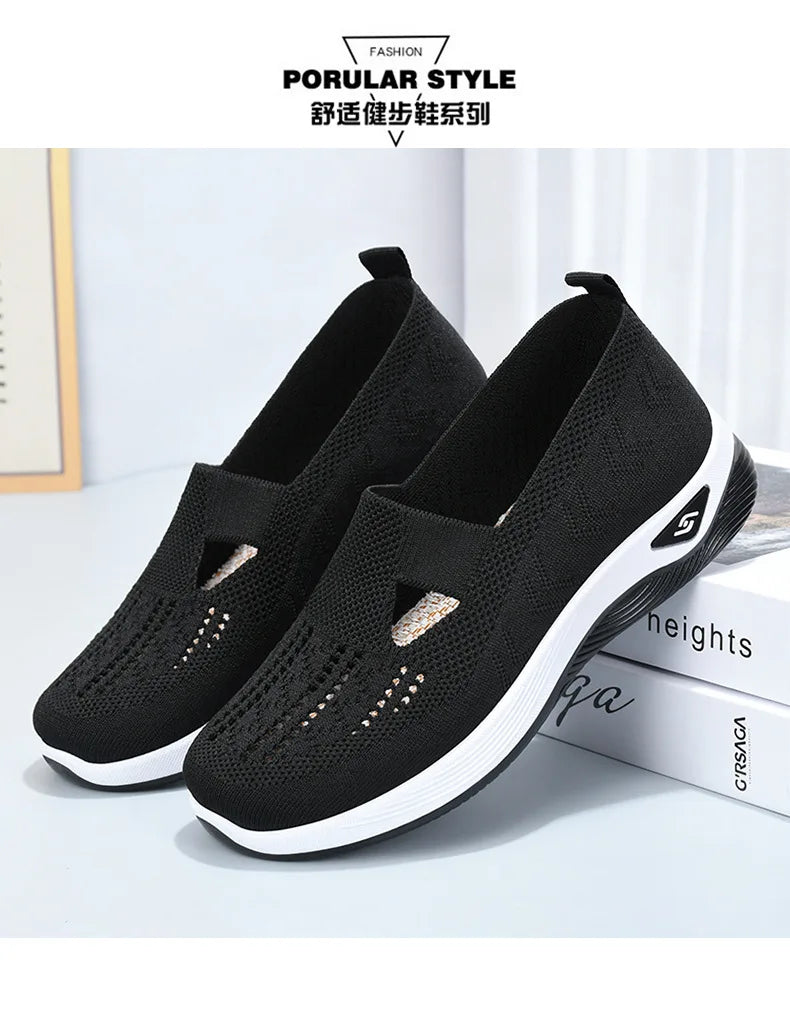 Women's Shoes Summer 2025 Casual Sneakers Breathable Slip On Walking Shoes Lightweight Outdoor Flat Sports Free Shipping -