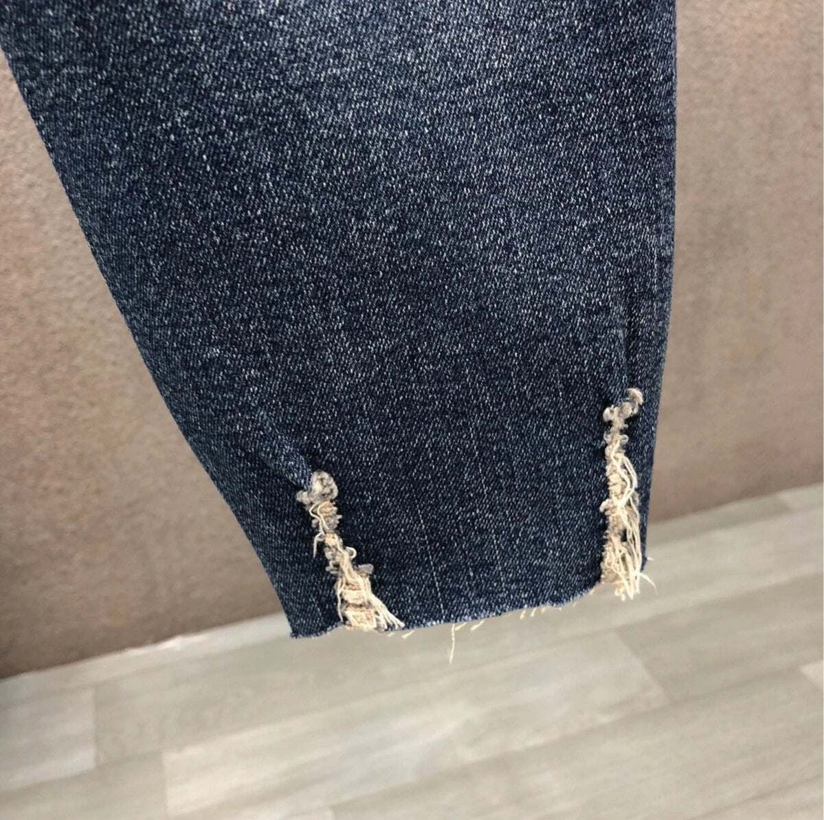 Cropped Jeans for Men Ripped -