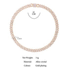 14mm Prong Miami Cuban Link Chain Necklace -
