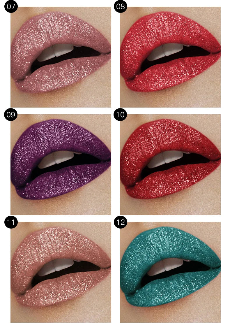 Shiny lipstick -