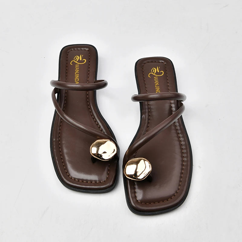 Sandals Woman Luxury Shoes for Women Flip Flops Woman Hiking Sandal Mules Women's Slippers Slipper Summer Shoes Sale -