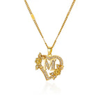 Initial Letter Necklaces -