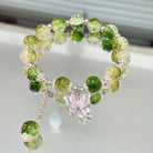 Butterfly Chain Bead Bracelet -