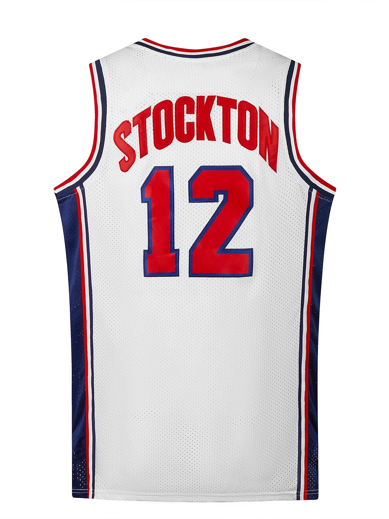 Men's Embroidered Team USA Basketball Jerseys (Throw Back) -