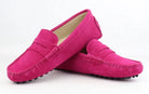 100% Genuine leather Women flats Fashion Handmade Women Casual leather shoes Leather Moccasin Women Driving Shoes Loafers -