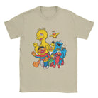 Show off some fun vibes with this men's Sesame Street novelty cotton tee! -