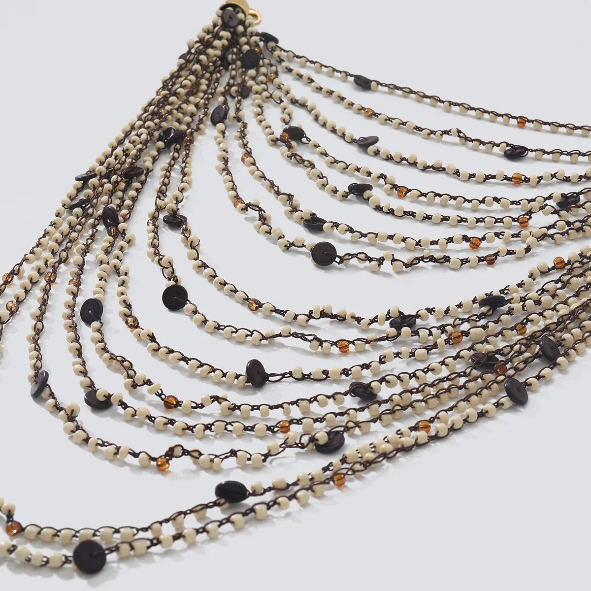 Multi-layered Handmade Necklace for Women -