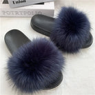 Faux Fur Slippers Women -