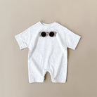 Keep your baby boy comfy and cute with this basic romper, perfect for ages 0-1 year! -