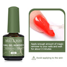 MEET ACROSS 15ml Magic Fast Nail Gel Polish Remover Clean UV Soak Off Semi Permanent Varnish Nail Art Removal Tools Manicure -